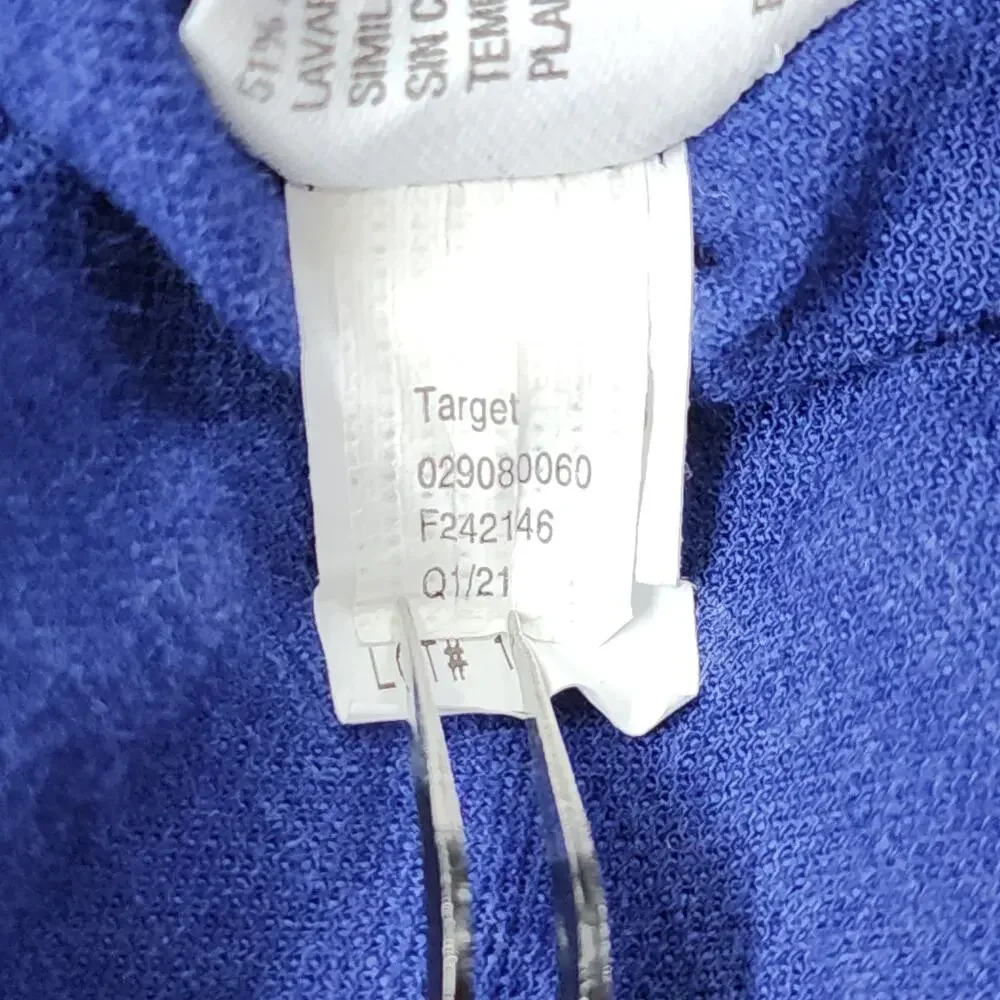 The Nines By Hatch Pant Womens XS Blue‎ Stretch Cotton Twill Crop Airy Maternity